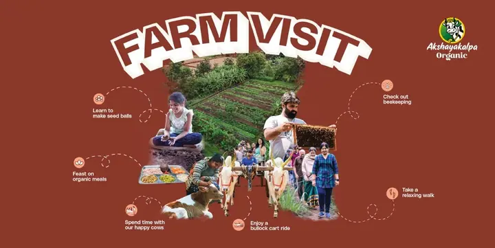 Akshayakalpa Organic Farm Visit - Telangana poster