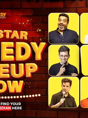 All Star Lineup - A Curated Stand Up Comedy Show poster