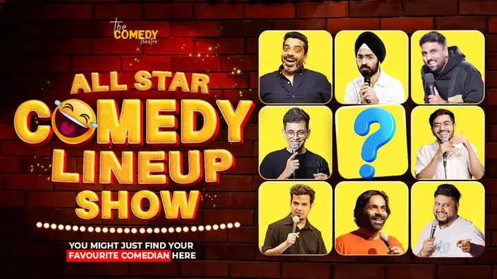 All Star Lineup - A Curated Stand Up Comedy Show poster