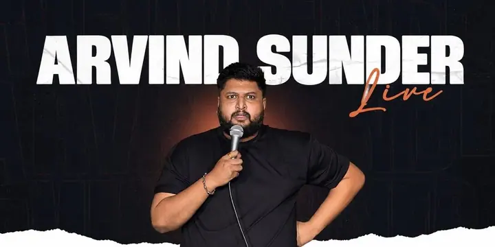 Arvind Sunder Live poster