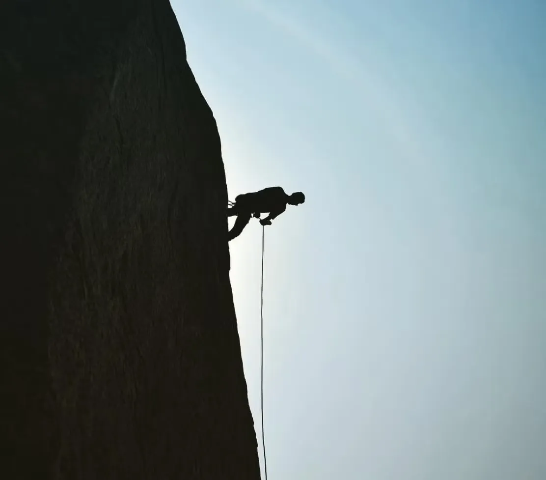 Australian Rappelling at Khajaguda