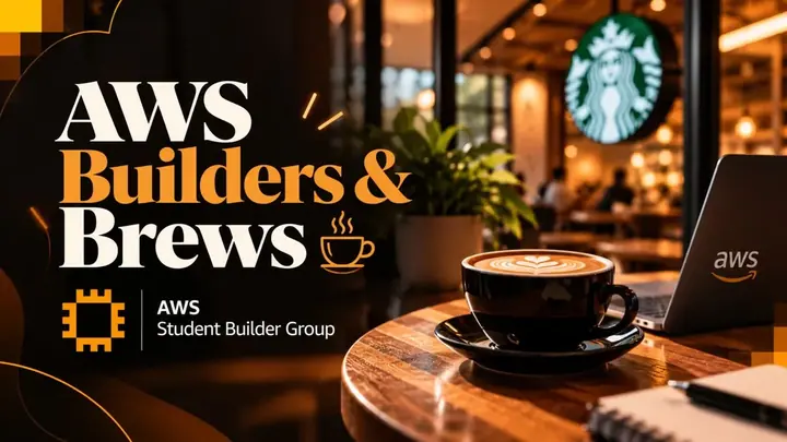 AWS Builders & Brews poster