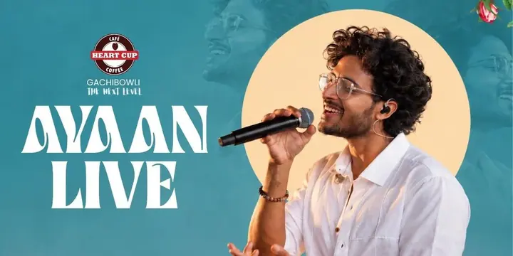 Ayaan Live at HCC poster