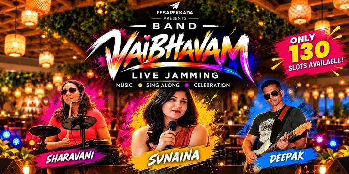 Band Vaibhavam Live Jamming poster