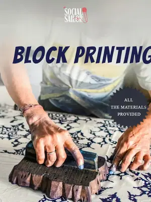 Block Printing poster