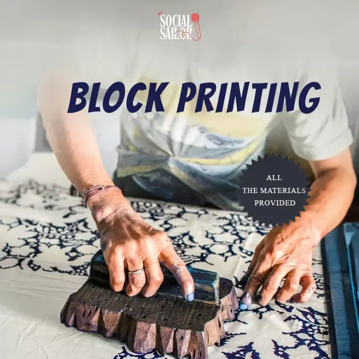 Block Printing poster