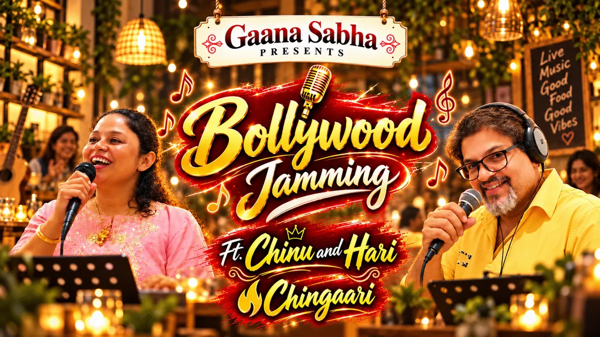 Bollywood Musical Jamming and Open Mic Ft. Chinu and Hari