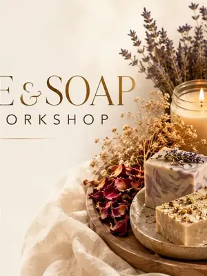 Candle & Soap Making Workshop poster