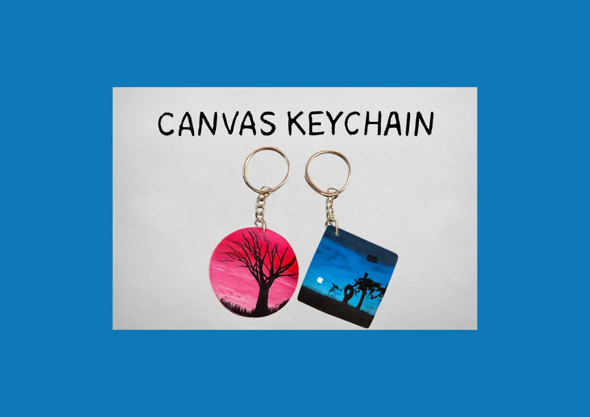 Canvas Keychain