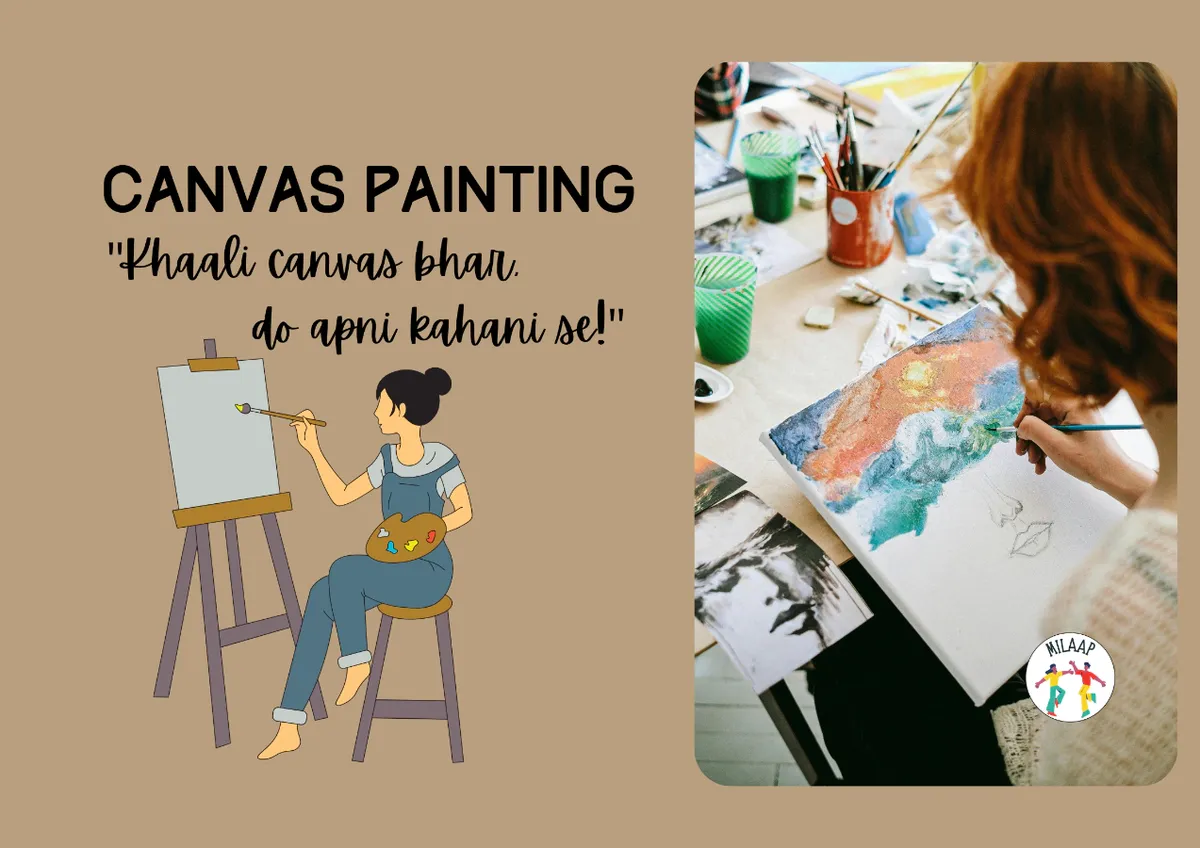 Canvas Painting at Third Wave Coffee