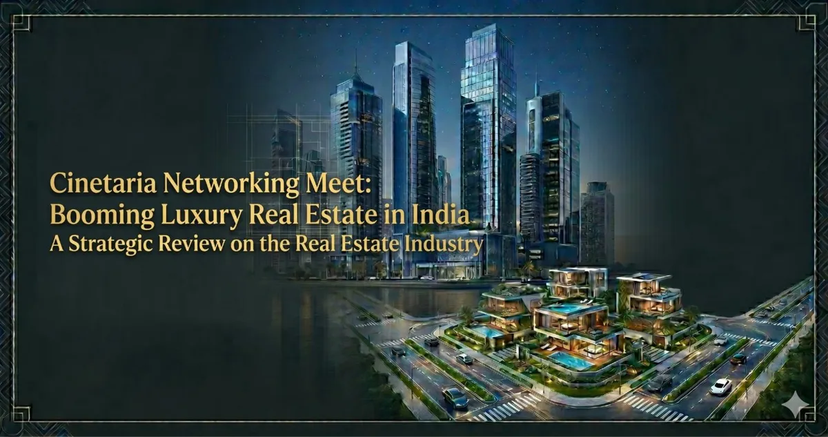 Cinetaria Networking Meet on Booming Luxury Real Estate in India