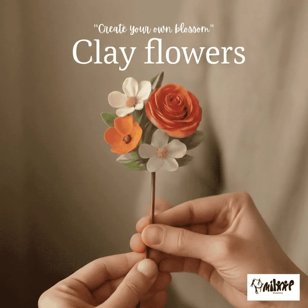 Clay Flowers Workshop