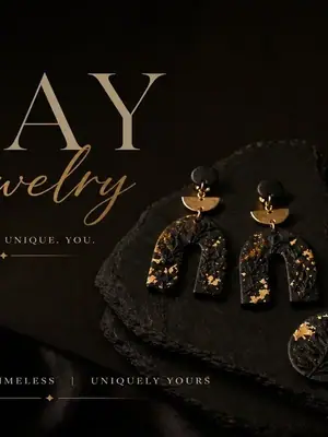 Clay Jewelry Workshop poster
