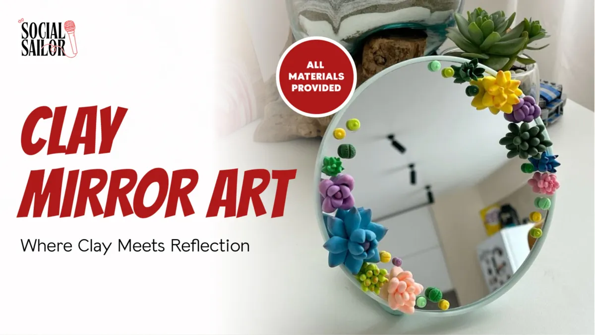 Clay Mirror Art