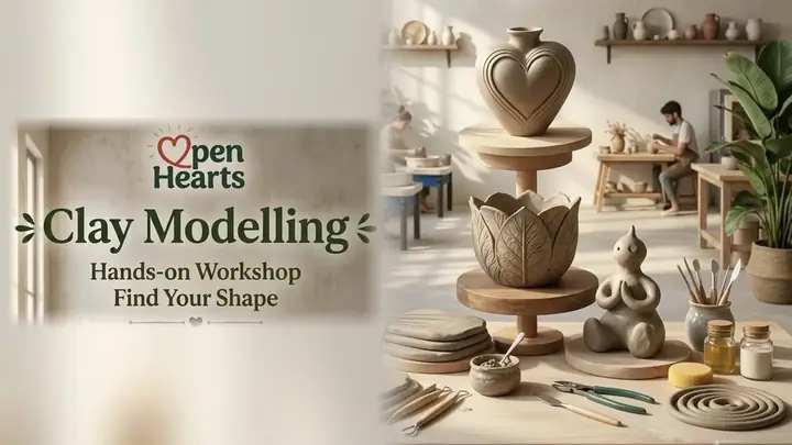 Clay Modelling Workshop poster