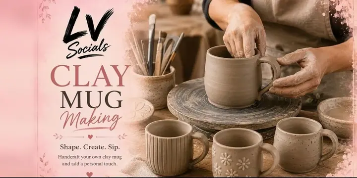 Clay Mug Making Workshop poster