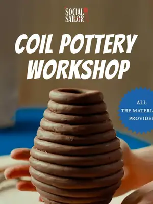 Coil Pottery Workshop poster