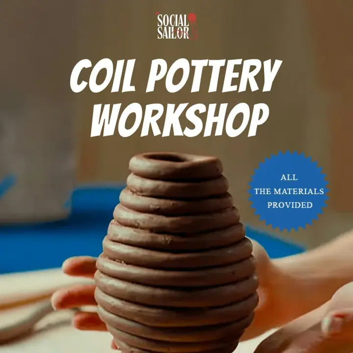 Coil Pottery Workshop poster