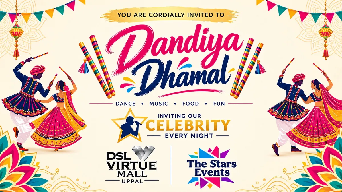 Dandiya Dhamal 2026 | The Stars Event