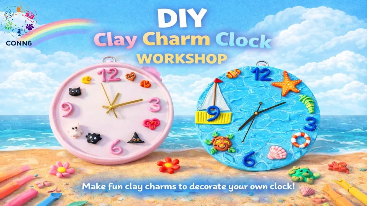 DIY Clay Clock Workshop