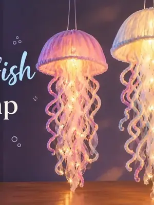 DIY Jellyfish Lamp poster