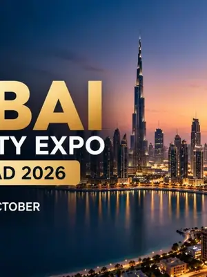 Dubai Real Estate Expo in Hyderabad – 5th Edition by Inchbrick Realty poster