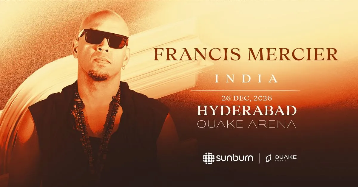Francis Mercier – Live in Hyderabad