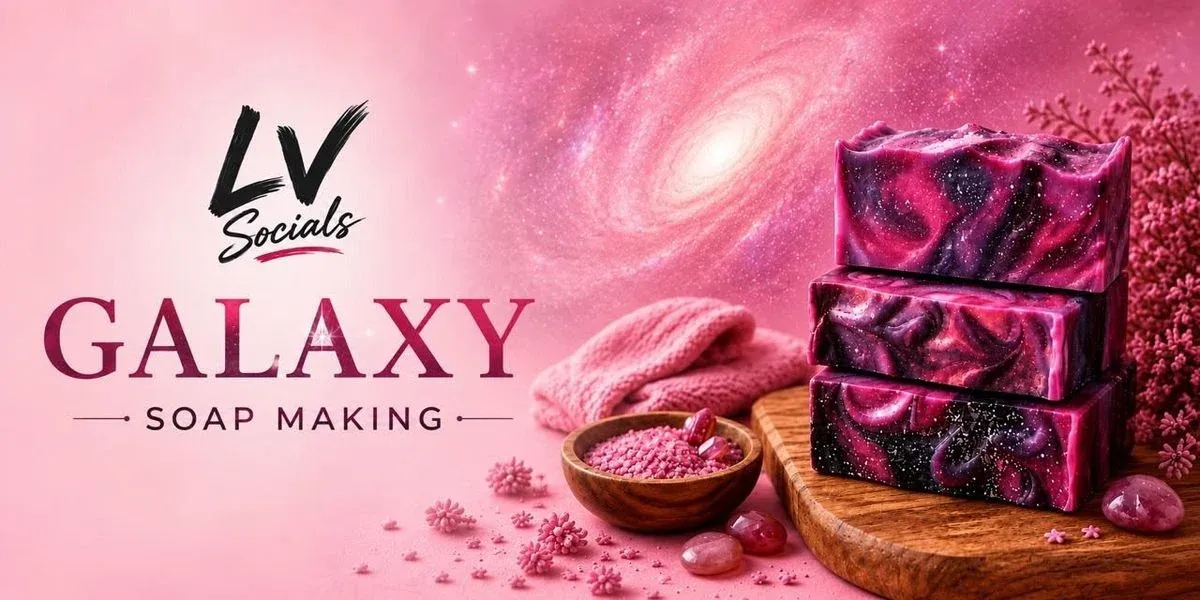 Galaxy Soap Making (Decorative Soap)