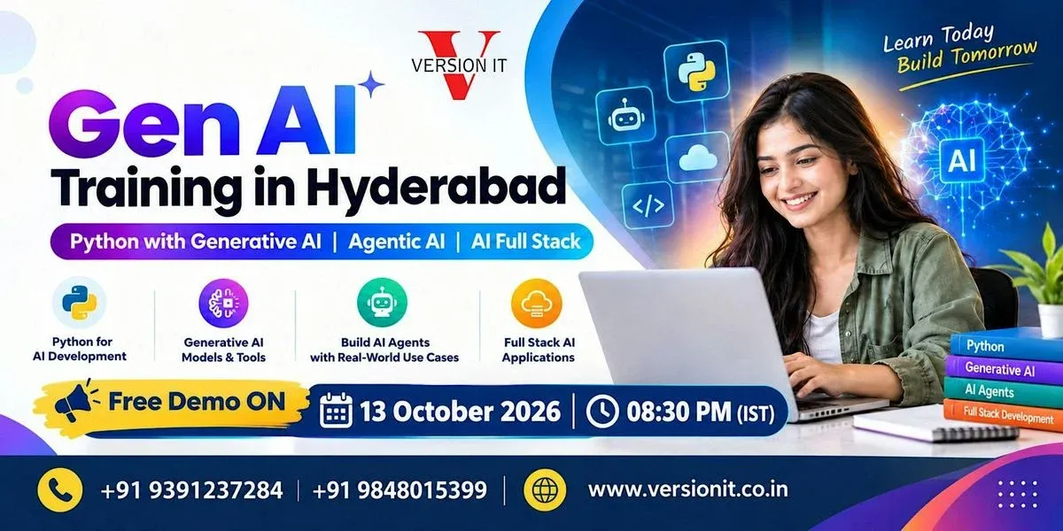 Gen AI Training in Hyderabad: Python with Generative AI Course