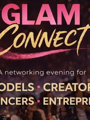 Glam Connect - Networking for Models & Creators poster