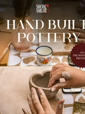 Hand Built Pottery Date - Hyderabad poster