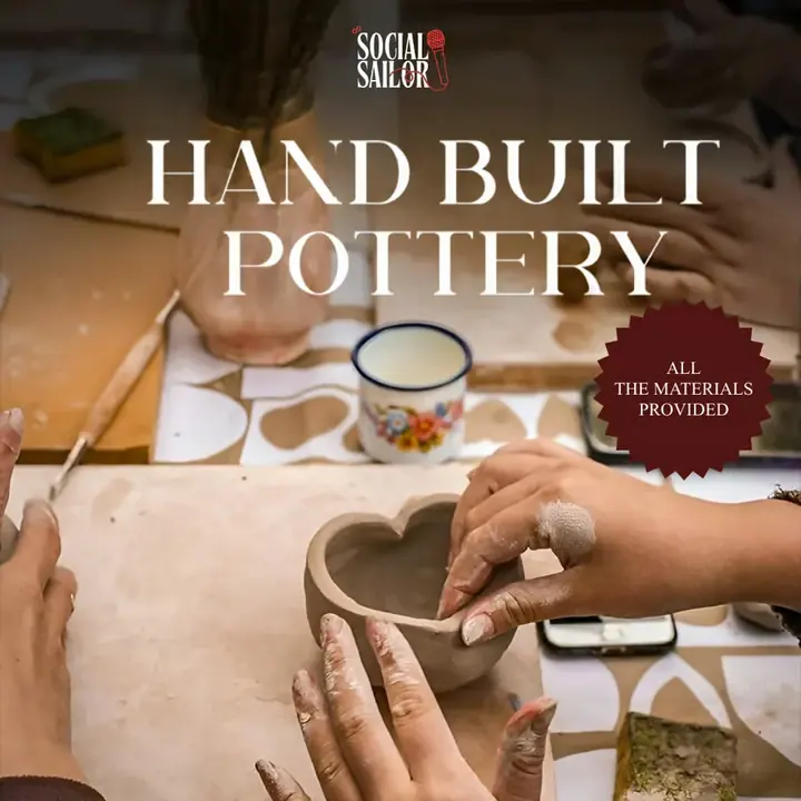 Hand Built Pottery Date - Hyderabad poster