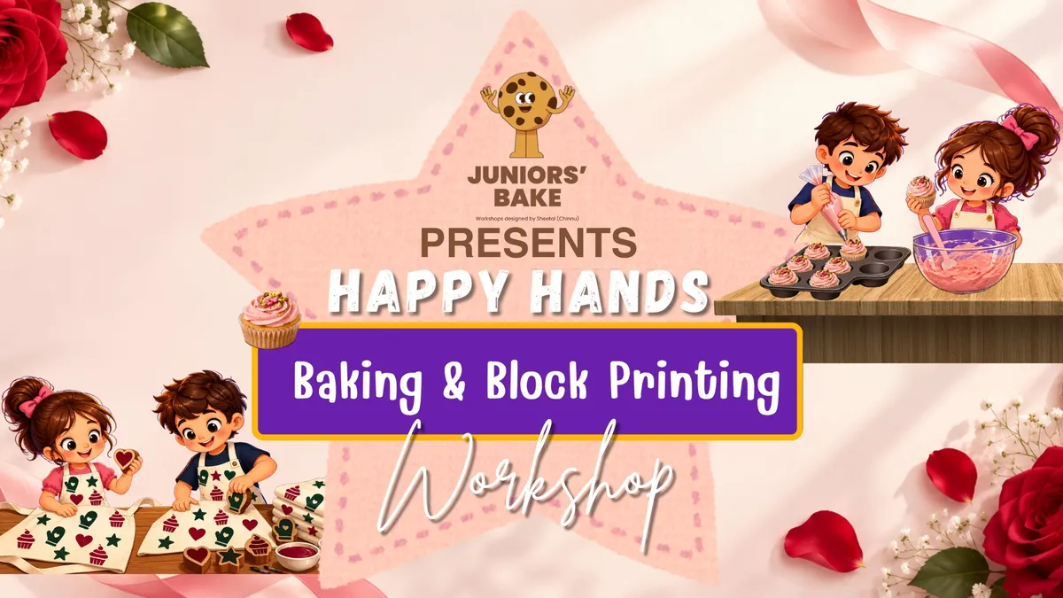 Happy Hands: Baking & Block Printing Workshop