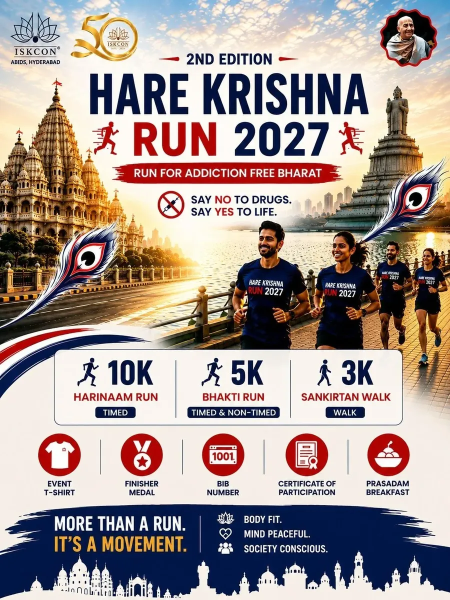 Hare Krishna Run 2027 - 2nd Edition