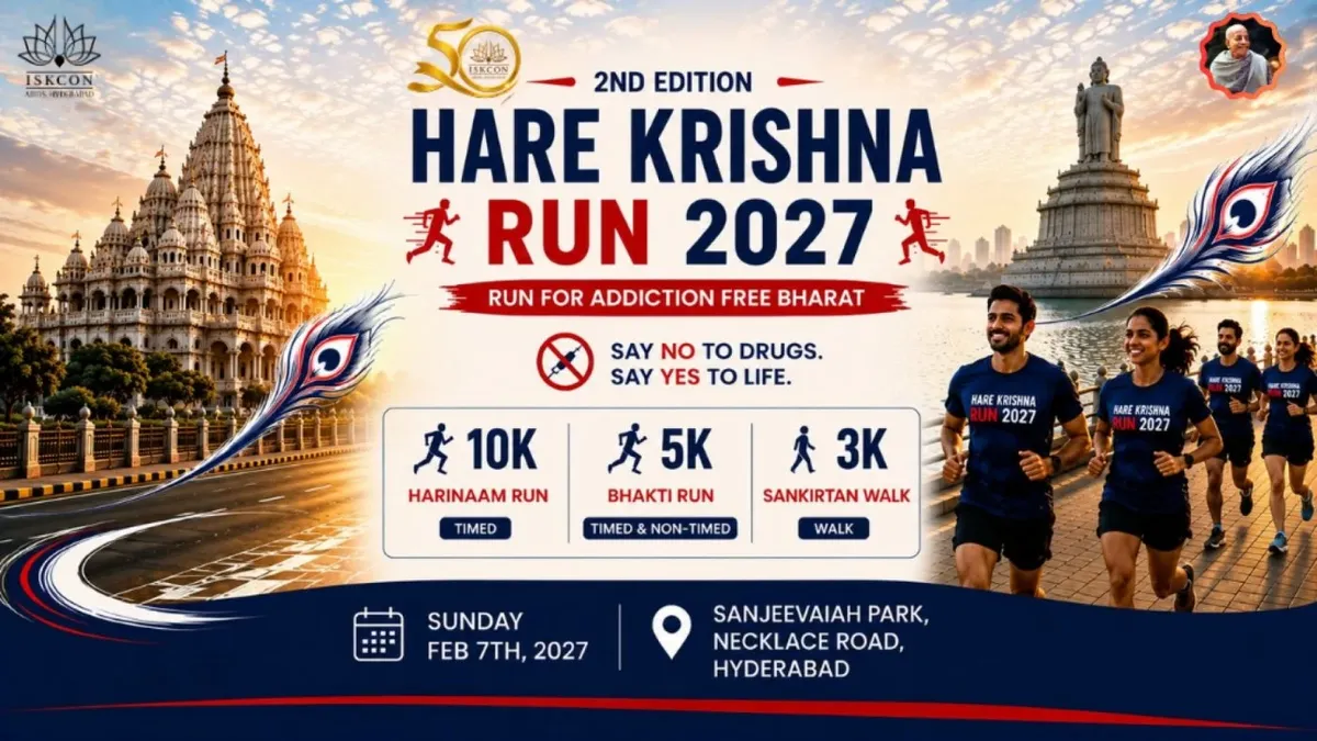 Hare Krishna Run 2027 - 2nd Edition
