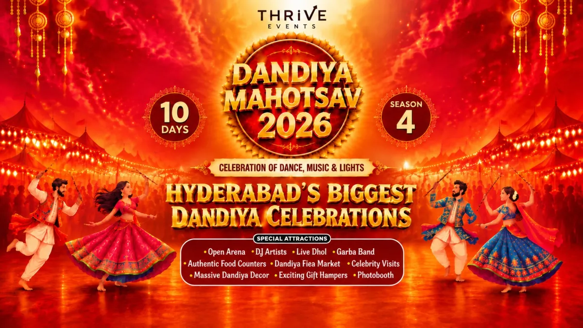 Hyderabad's Biggest Dandiya Mahotsav 2026