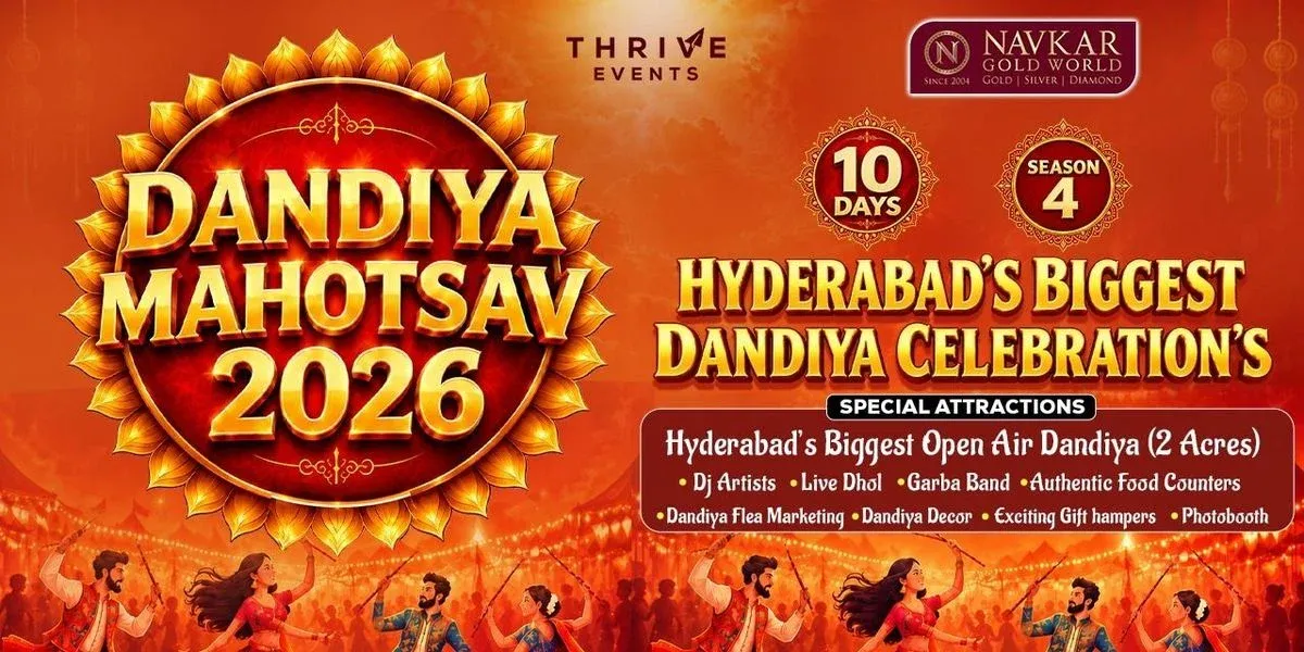 Hyderabad's Biggest Dandiya Mahotsav 2026