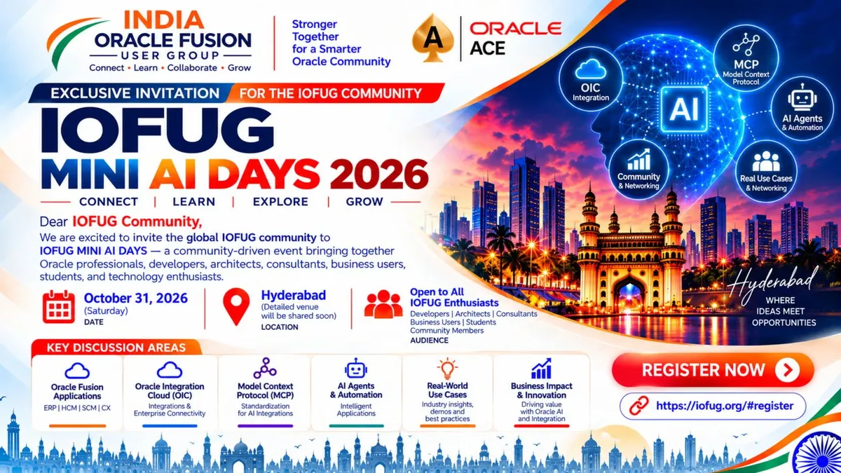 IOFUG Mini AI Days 2026