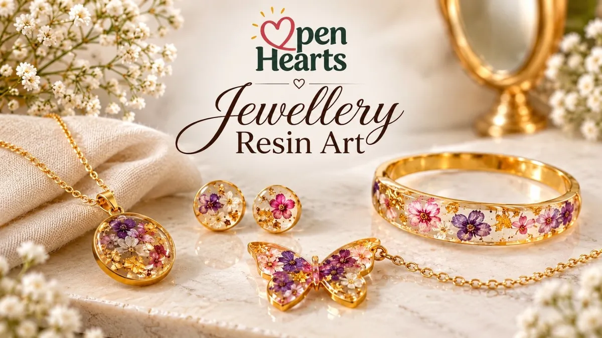 Jwellery Resin Art