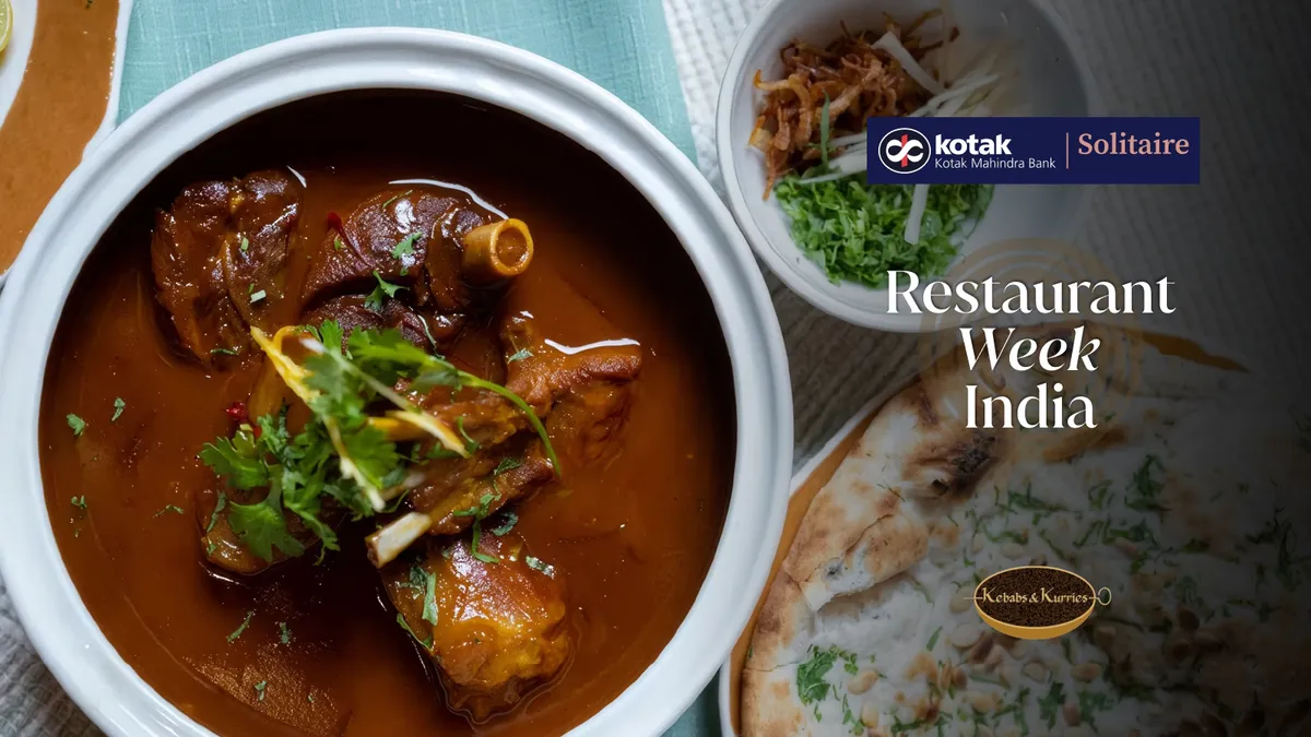 Kebabs and Kurries, ITC Kakatiya's Curated Menu | Restaurant Week India