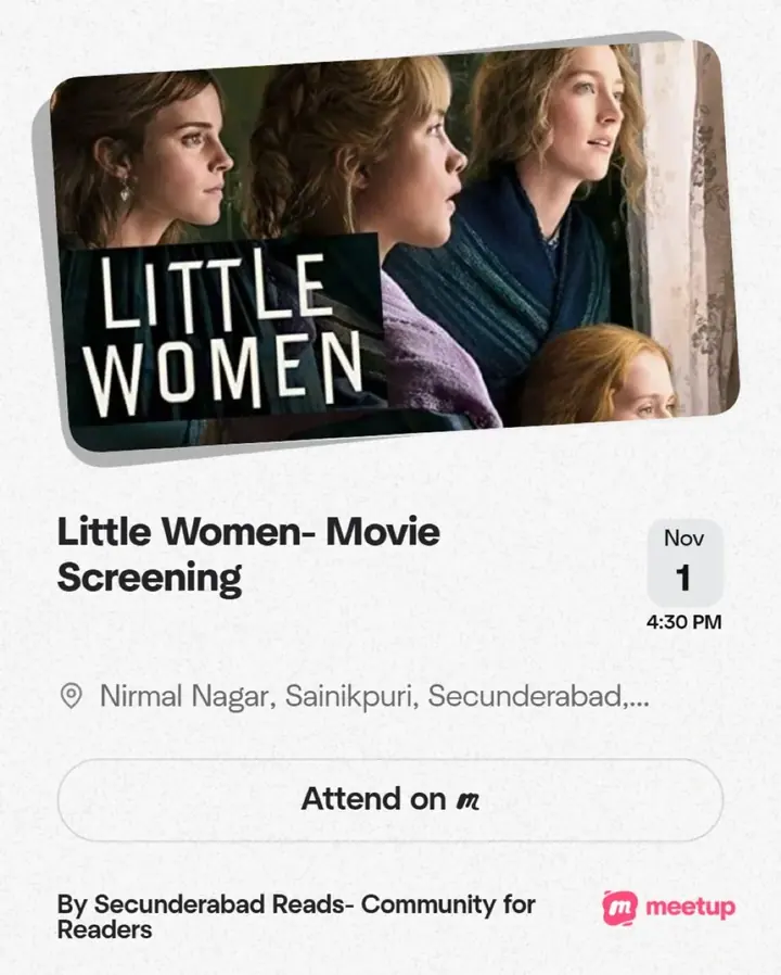 Little Women - Movie Screening poster