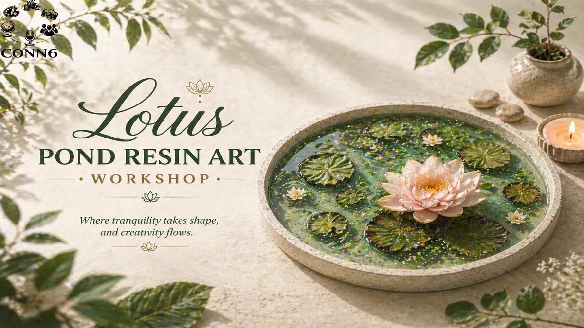 Lotus Resin Art Workshop