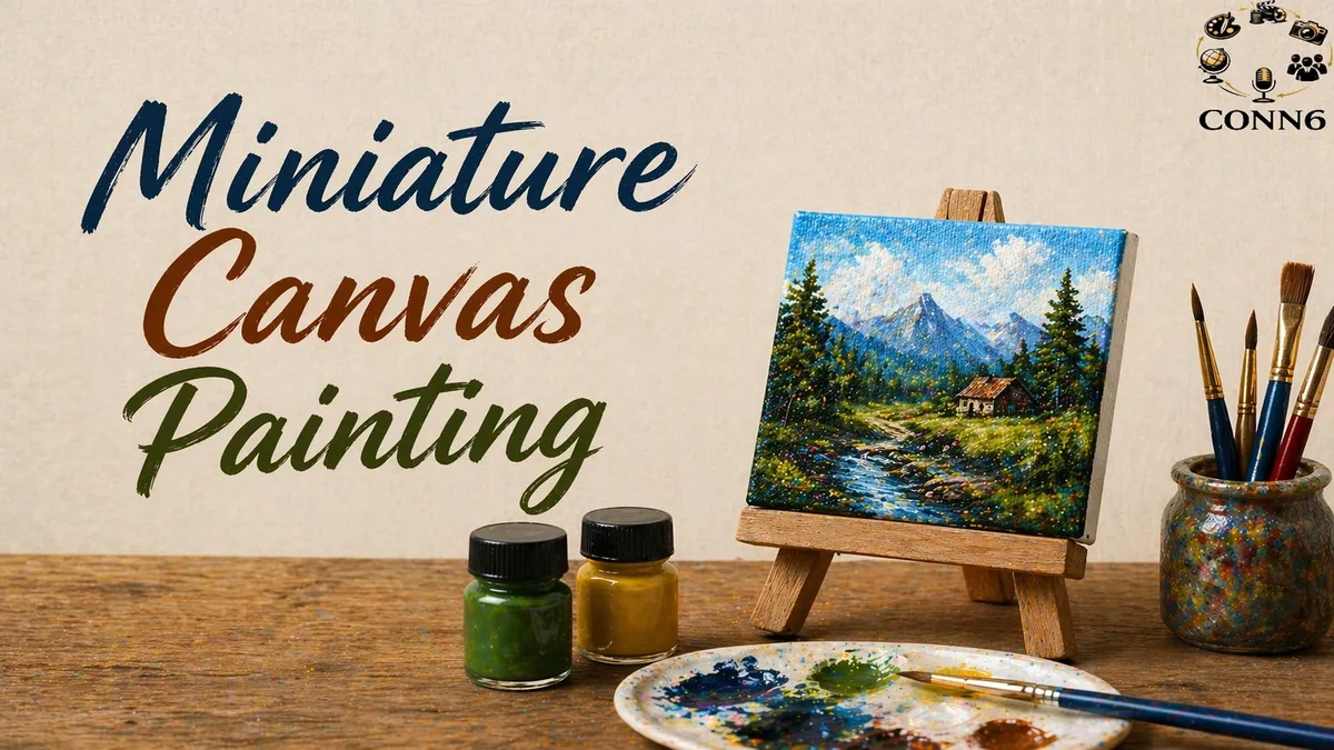 Miniature Canvas Painting