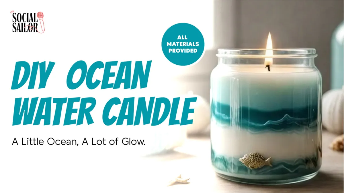Ocean Water Candle