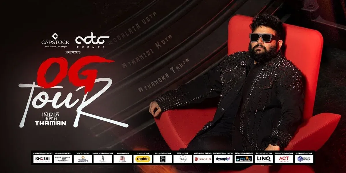 OG Tour India with Thaman – Live in Hyderabad