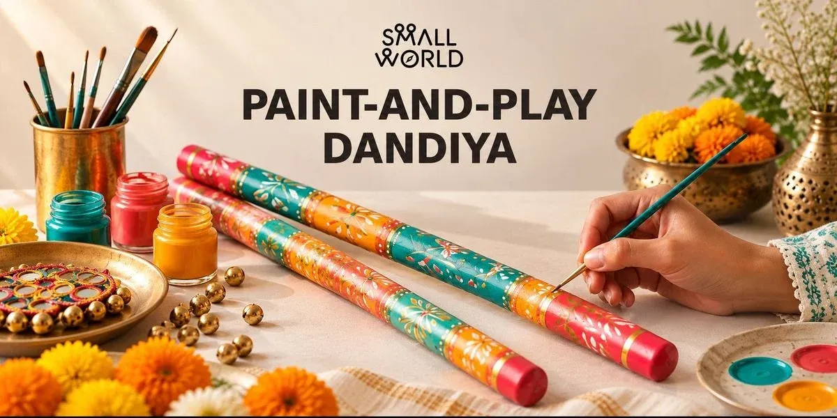Paint and Play Dandiya
