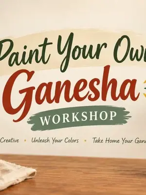 Paint Your Own Ganesha poster