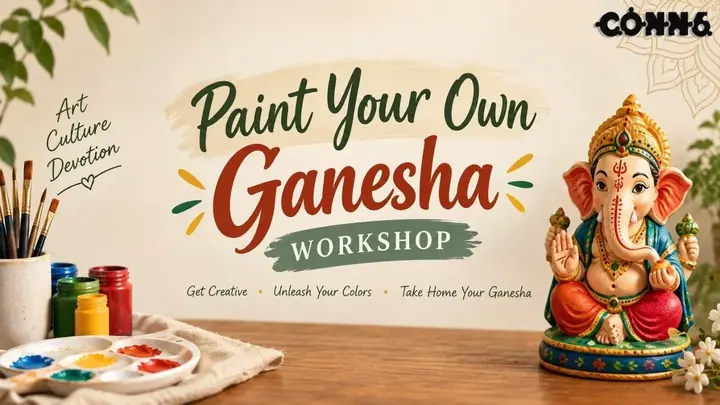 Paint Your Own Ganesha poster