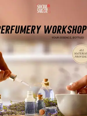 Perfumery Workshop poster