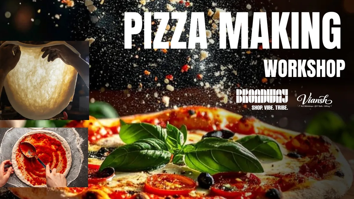 Pizza Making Workshop at Broadway Eats
